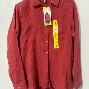 Jessica Simpson Orange Blouse